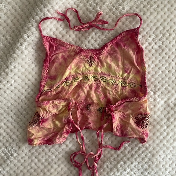 Women’s Tie back cami top - Picture 2 of 5